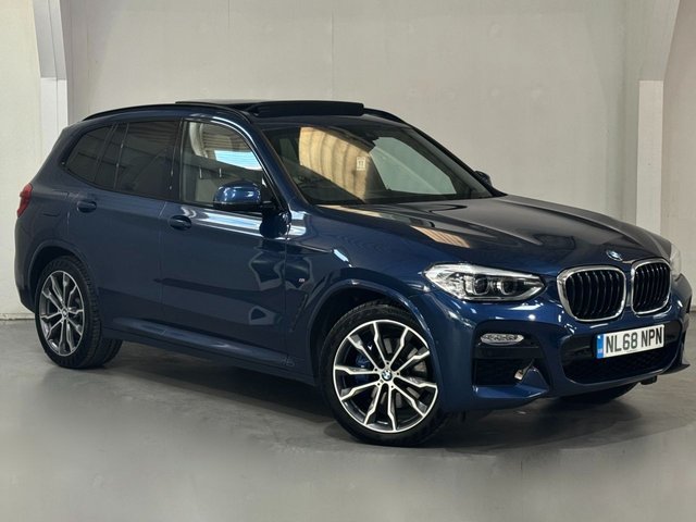 2018 68 BMW X3 3.0 XDRIVE30D M SPORT 5d 261 BHP