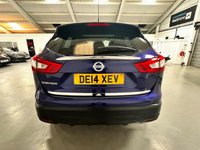 USED 2014 14 NISSAN QASHQAI 1.2 ACENTA PREMIUM DIG-T 5d 113 BHP 17" ALLOYS+SAT NAV+PAN ROOF