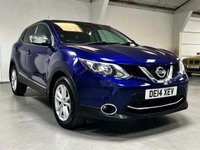 USED 2014 14 NISSAN QASHQAI 1.2 ACENTA PREMIUM DIG-T 5d 113 BHP 17" ALLOYS+SAT NAV+PAN ROOF