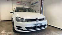 USED 2014 14 VOLKSWAGEN GOLF 1.6 SE TDI BLUEMOTION TECHNOLOGY 5d 103 BHP LOW RATE FINANCE AVAILABLE +  FREE12 MONTH RAC MEMBERSHIP + RAC PLATINUM WARRANTY INCLUDED