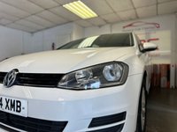 USED 2014 14 VOLKSWAGEN GOLF 1.6 SE TDI BLUEMOTION TECHNOLOGY 5d 103 BHP LOW RATE FINANCE AVAILABLE +  FREE12 MONTH RAC MEMBERSHIP + RAC PLATINUM WARRANTY INCLUDED