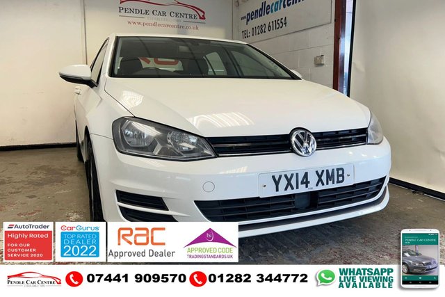 2014 14 Volkswagen Golf 1.6 SE TDI BLUEMOTION TECHNOLOGY 5d 103 BHP