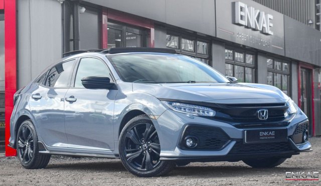 2018 67 Honda Civic 1.5 VTEC SPORT PLUS 5d 180 BHP