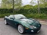 USED 2005 05 JAGUAR XK8 4.2 CONVERTIBLE 2d AUTO 300 BHP-FANTASTIC 2 OWNER JAGUAR XK8 4.2S WHITE BADGE CONVERTIBLE, FINISHED IN JAGUAR RACING GREEN WITH HEATED IVORY LEATHER,14 SERVICES ON FILE, 20