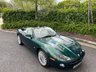 USED 2005 05 JAGUAR XK8 4.2 CONVERTIBLE 2d AUTO 300 BHP-FANTASTIC 2 OWNER JAGUAR XK8 4.2S WHITE BADGE CONVERTIBLE, FINISHED IN JAGUAR RACING GREEN WITH HEATED IVORY LEATHER,14 SERVICES ON FILE, 20