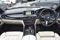 USED 2015 BMW X5 3.0 XDRIVE40D M SPORT 5d 309 BHP Full Service History | Individual Ruby Black | Electric Panoramic Sunroof | 360 Camera (Surround View) | Virtual Cokcpit | White Leather Seals | 7 Seater