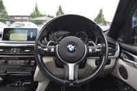 USED 2015 BMW X5 3.0 XDRIVE40D M SPORT 5d 309 BHP Full Service History | Individual Ruby Black | Electric Panoramic Sunroof | 360 Camera (Surround View) | Virtual Cokcpit | White Leather Seals | 7 Seater