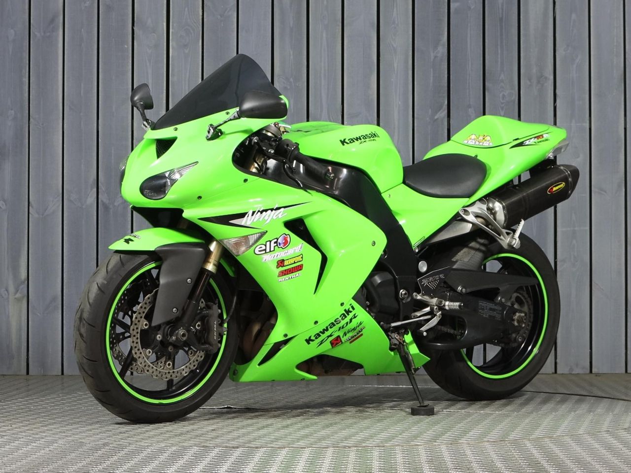 KMS⭐︎山崎グリーン⭐︎ 2007 KAWASAKI ZX-10R GREEN with 27085 miles - Used