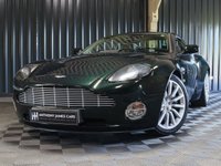 USED 2004 04 ASTON MARTIN VANQUISH 5.9 V12 2d 460 BHP FULL ASTON HISTORY, TWO TONE LEATHER, FASCIA COLOUR IN EXTERIOR COLOUR, PARK SENSORS, LINN 700 WATT AUDO, PENTLAND GREEN - STUNNING!!
