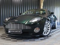 USED 2004 04 ASTON MARTIN VANQUISH 5.9 V12 2d 460 BHP FULL ASTON HISTORY, TWO TONE LEATHER, FASCIA COLOUR IN EXTERIOR COLOUR, PARK SENSORS, LINN 700 WATT AUDO, PENTLAND GREEN - STUNNING!!