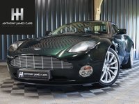 USED 2004 04 ASTON MARTIN VANQUISH 5.9 V12 2d 460 BHP FULL ASTON HISTORY, TWO TONE LEATHER, FASCIA COLOUR IN EXTERIOR COLOUR, PARK SENSORS, LINN 700 WATT AUDO, PENTLAND GREEN - STUNNING!!