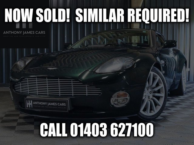 2004 04 Aston Martin Vanquish 5.9 V12 2d 460 BHP