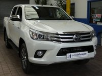 USED 2020 20 TOYOTA HI-LUX 2.4 INVINCIBLE 4WD D-4D DCB 147 BHP STUNNING EXAMPLE SAT NAV REAR CAMERA ANDROID APPLE CARPLAY REAR VIEW CAMERA 1 OWNER EXCELLENT SERVICE HISTORY TOYOTA WARRANTY TILL JULY 2030