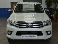 USED 2020 20 TOYOTA HI-LUX 2.4 INVINCIBLE 4WD D-4D DCB 147 BHP STUNNING EXAMPLE SAT NAV REAR CAMERA ANDROID APPLE CARPLAY REAR VIEW CAMERA 1 OWNER EXCELLENT SERVICE HISTORY TOYOTA WARRANTY TILL JULY 2030