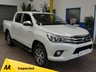 USED 2020 20 TOYOTA HI-LUX 2.4 INVINCIBLE 4WD D-4D DCB 147 BHP STUNNING EXAMPLE SAT NAV REAR CAMERA ANDROID APPLE CARPLAY REAR VIEW CAMERA 1 OWNER EXCELLENT SERVICE HISTORY TOYOTA WARRANTY TILL JULY 2030