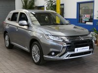 USED 2021 21 MITSUBISHI OUTLANDER 2.4 PHEV DYNAMIC 5d 222 BHP 4WD APP SAT NAV LEATHER HEATED SEATS REAR VIEW CAMERA 1 OWNER SERVICE HISTORY MITSUBISHI WARRANTY TILL MAY 2026