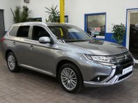 USED 2021 21 MITSUBISHI OUTLANDER 2.4 PHEV DYNAMIC 5d 222 BHP 4WD APP SAT NAV LEATHER HEATED SEATS REAR VIEW CAMERA 1 OWNER SERVICE HISTORY MITSUBISHI WARRANTY TILL MAY 2026