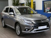 USED 2021 21 MITSUBISHI OUTLANDER 2.4 PHEV DYNAMIC 5d 222 BHP 4WD APP SAT NAV LEATHER HEATED SEATS REAR VIEW CAMERA 1 OWNER SERVICE HISTORY MITSUBISHI WARRANTY TILL MAY 2026