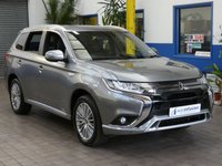 USED 2021 21 MITSUBISHI OUTLANDER 2.4 PHEV DYNAMIC 5d 222 BHP 4WD APP SAT NAV LEATHER HEATED SEATS REAR VIEW CAMERA 1 OWNER SERVICE HISTORY MITSUBISHI WARRANTY TILL MAY 2026