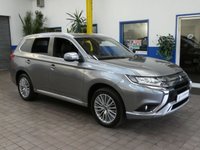 USED 2021 21 MITSUBISHI OUTLANDER 2.4 PHEV DYNAMIC 5d 222 BHP 4WD APP SAT NAV LEATHER HEATED SEATS REAR VIEW CAMERA 1 OWNER SERVICE HISTORY MITSUBISHI WARRANTY TILL MAY 2026
