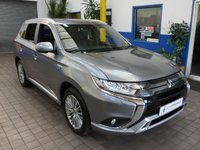 USED 2021 21 MITSUBISHI OUTLANDER 2.4 PHEV DYNAMIC 5d 222 BHP 4WD APP SAT NAV LEATHER HEATED SEATS REAR VIEW CAMERA 1 OWNER SERVICE HISTORY MITSUBISHI WARRANTY TILL MAY 2026