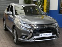 USED 2021 21 MITSUBISHI OUTLANDER 2.4 PHEV DYNAMIC 5d 222 BHP 4WD APP SAT NAV LEATHER HEATED SEATS REAR VIEW CAMERA 1 OWNER SERVICE HISTORY MITSUBISHI WARRANTY TILL MAY 2026