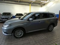 USED 2021 21 MITSUBISHI OUTLANDER 2.4 PHEV DYNAMIC 5d 222 BHP 4WD APP SAT NAV LEATHER HEATED SEATS REAR VIEW CAMERA 1 OWNER SERVICE HISTORY MITSUBISHI WARRANTY TILL MAY 2026