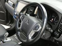 USED 2021 21 MITSUBISHI OUTLANDER 2.4 PHEV DYNAMIC 5d 222 BHP 4WD APP SAT NAV LEATHER HEATED SEATS REAR VIEW CAMERA 1 OWNER SERVICE HISTORY MITSUBISHI WARRANTY TILL MAY 2026