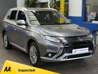 USED 2021 21 MITSUBISHI OUTLANDER 2.4 PHEV DYNAMIC 5d 222 BHP 4WD APP SAT NAV LEATHER HEATED SEATS REAR VIEW CAMERA 1 OWNER SERVICE HISTORY MITSUBISHI WARRANTY TILL MAY 2026