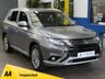 USED 2021 21 MITSUBISHI OUTLANDER 2.4 PHEV DYNAMIC 5d 222 BHP 4WD APP SAT NAV LEATHER HEATED SEATS REAR VIEW CAMERA 1 OWNER SERVICE HISTORY MITSUBISHI WARRANTY TILL MAY 2026