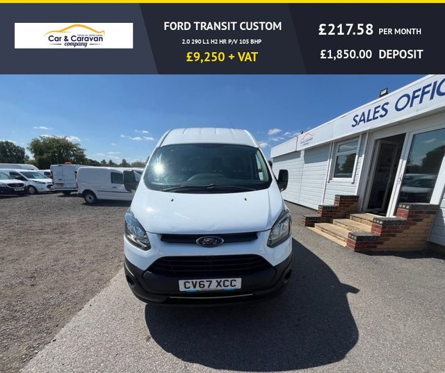 View our FORD TRANSIT CUSTOM