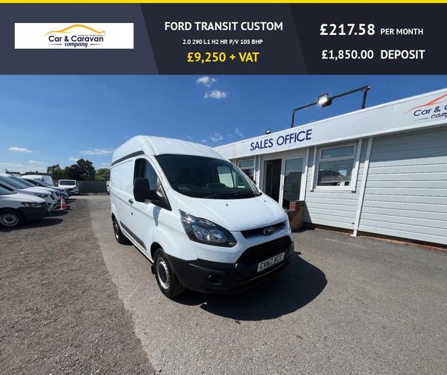 View our FORD TRANSIT CUSTOM