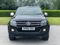 USED 2016 66 VOLKSWAGEN AMAROK 2.0 DC TDI HIGHLINE 4MOTION 178 BHP PART HISTORY + 1 COMPANY OWNER