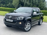 USED 2016 66 VOLKSWAGEN AMAROK 2.0 DC TDI HIGHLINE 4MOTION 178 BHP PART HISTORY + 1 COMPANY OWNER