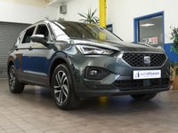 USED 2020 70 SEAT TARRACO 1.5 TSI EVO SE TECHNOLOGY DSG 5d 148 BHP 7 SEATS SAT NAV ANDROID APPLE CARPLAY CRUISE CONTROL PARKING SENSORS 1 OWNER SERVICE HISTORY 6 MONTHS WARRANTY