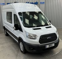 USED 2018 18 FORD TRANSIT 2.0 ECOBLUE 130 BHP 350 L3 H3 WELFARE CREW VAN MANUAL (EURO 6) WELFARE VAN