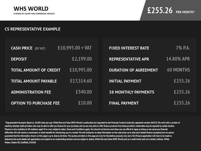 FORD TRANSIT at White Hire and Sales (WHS World)