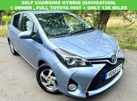 USED 2016 65 TOYOTA YARIS 1.5 VVT-I ICON M-DRIVE S TSS 5d 73 BHP 2016+&pound;0 ROAD TAX+ONLY13K MILES