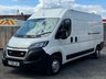 USED 2020 20 PEUGEOT BOXER 2.2 BLUEHDI 335 L3H2 PROFESSIONAL P/V 139 BHP 1 PREVIOUS OWNER