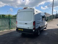 USED 2018 18 FORD TRANSIT 2.0 350 L3 H2 P/V 129 BHP Full Welfare Van, Kitchen, Night Heater, Toilet, 6 Passenger seats,