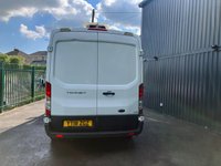 USED 2018 18 FORD TRANSIT 2.0 350 L3 H2 P/V 129 BHP Full Welfare Van, Kitchen, Night Heater, Toilet, 6 Passenger seats,