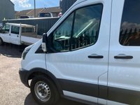 USED 2018 18 FORD TRANSIT 2.0 350 L3 H2 P/V 129 BHP Full Welfare Van, Kitchen, Night Heater, Toilet, 6 Passenger seats,