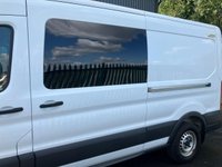 USED 2018 18 FORD TRANSIT 2.0 350 L3 H2 P/V 129 BHP Full Welfare Van, Kitchen, Night Heater, Toilet, 6 Passenger seats,