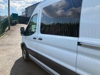 USED 2018 18 FORD TRANSIT 2.0 350 L3 H2 P/V 129 BHP Full Welfare Van, Kitchen, Night Heater, Toilet, 6 Passenger seats,