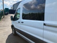 USED 2018 18 FORD TRANSIT 2.0 350 L3 H2 P/V 129 BHP Full Welfare Van, Kitchen, Night Heater, Toilet, 6 Passenger seats,