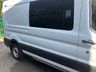 USED 2018 18 FORD TRANSIT 2.0 350 L3 H2 P/V 129 BHP Full Welfare Van, Kitchen, Night Heater, Toilet, 6 Passenger seats,