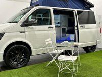 USED 2020 69 VOLKSWAGEN TDI CAMPERVAN 2.0 T28 TDI P/V LONG WHEEL BASE STARTLINE 101 BHP  LONG WHEELBASE T6 CAMPERVAN 4 berth, Cooker, LG Fridge Freezer, Diesel night heater, Air Conditioning.130AH Leisure Battery, VW Multi Media , Full Leather