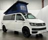 USED 2020 69 VOLKSWAGEN TDI CAMPERVAN 2.0 T28 TDI P/V LONG WHEEL BASE STARTLINE 101 BHP  LONG WHEELBASE T6 CAMPERVAN 4 berth, Cooker, LG Fridge Freezer, Diesel night heater, Air Conditioning.130AH Leisure Battery, VW Multi Media , Full Leather
