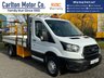 USED 2020 70 FORD TRANSIT 2.0 350 LEADER ECOBLUE DROPSIDE 129 BHP DROPSIDE / DROPWELL BODY, FULLY LOADED