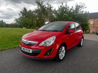 USED 2011 61 VAUXHALL CORSA 1.4 SXI AC 5d 98 BHP 9 Main Dealer Service Stamps